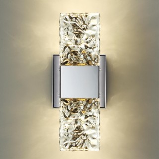 4365/5WL HIGHTECH ODL23 203 хром полированный/стекло Настенный св-к IP20 LED 10W 634Лм 3000K RICCI-foto3