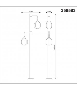 358583 STREET NT21 314 белый Светильник ландшафтный светодиодный IP54 LED 4000K 18W 220-240V ROCA-foto2