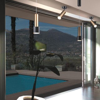 358987 OVER NT22 158 бронза светлая/черный Светильник светодиодный накладной IP20 LED 4000K 15W 220V ALBA-foto3