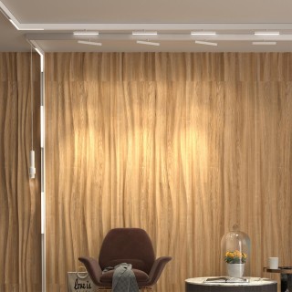 358605 SHINO NT21 045 белый Трековый светильник для низковольного шинопровода IP20 LED 4000K 24W 48V FLUM-foto4