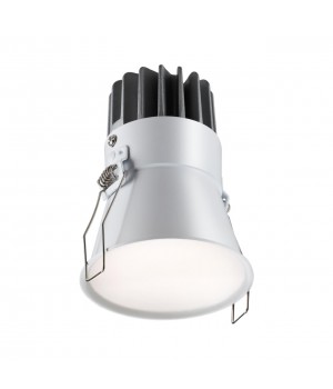 358908 SPOT NT22 228 белый Встраиваемый светодиодный светильник с переключателем цветовой температуры IP20 LED 3000К\4000К\6000К 12W 220V LANG-foto4