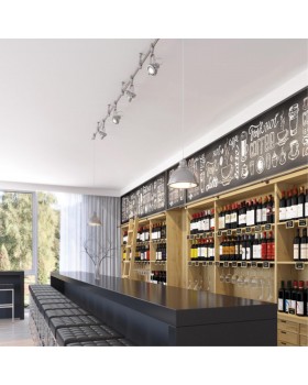 3807/1A MODERN ODL19 259 глянцевый никель/металл Подвес для трека E27 1*60W 206х206х1780 BRETA-foto3