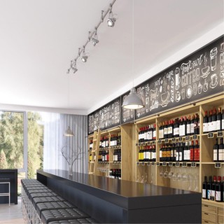 3807/1A MODERN ODL19 259 глянцевый никель/металл Подвес для трека E27 1*60W 206х206х1780 BRETA-foto3