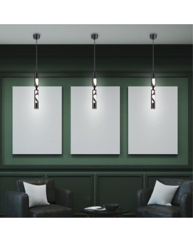 358132 OVER NT19 202 черн Накладной светильник, длина провода 1м IP20 LED 4000K 20W 160 - 265V ARTE-foto3