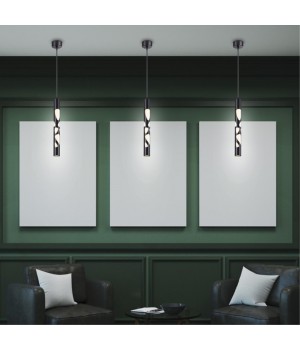 358132 OVER NT19 202 черн Накладной светильник, длина провода 1м IP20 LED 4000K 20W 160 - 265V ARTE-foto3