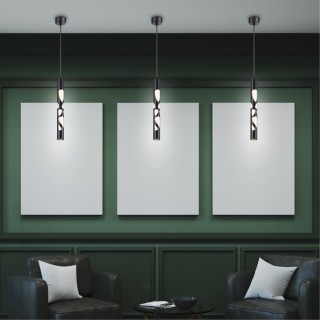 358132 OVER NT19 202 черн Накладной светильник, длина провода 1м IP20 LED 4000K 20W 160 - 265V ARTE-foto3