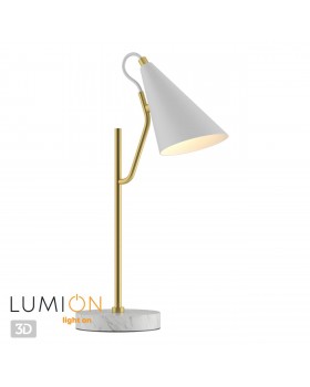 4439/1T MODERNI LN20 138 белый, золотой Настольная лампа E14 1*40W 220V WATSON-foto5