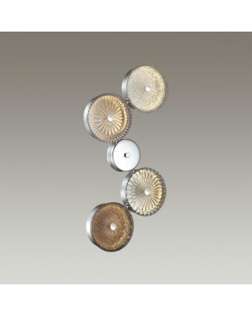 5416/25WL L-VISION ODL_EX23 11 хром/разноцветный металл/стекло Бра LED 25W 4000K CARAMELLA-foto3