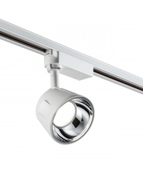 358721 PORT NT21 094 белый/хром Светильник трековый однофазный трехжильный IP20 LED 4000K 20W 100-265V KNOF-foto4