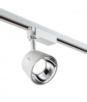 358721 PORT NT21 094 белый/хром Светильник трековый однофазный трехжильный IP20 LED 4000K 20W 100-265V KNOF-foto4