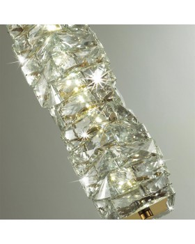 4999/10L HALL ODL23 433 золотой/прозрачный/металл/хрусталь Подвес LED 10W 4000K STRAZA-foto5