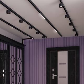 358541 SHINO NT21 048 черный Трековый светильник для низковольного шинопровода IP20 LED 4000K 24W 48V FLUM-foto3