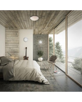 362 GLASSI SN 106 Светильник стекло/белое E27 3*100Вт D500 QUADRO WHITE-foto4