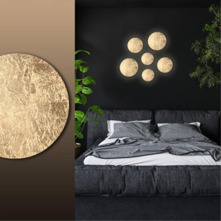 3561/6WL HIGHTECH ODL18 193 золот. фольг-ние Настен. св-ник IP20 LED 3000K 6W 336Лм 220V SOLARIO-foto3