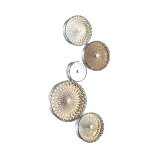 5416/26WL L-VISION ODL_EX23 11 хром/разноцветный металл/стекло Бра LED 26W 4000K CARAMELLA-foto5