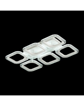 5204/96CL LEDIO LN22 024 белый Люстра потолочная диммир. с ДУ LED 96W 3000-6000К 5712Лм 220V HUNTER-foto3