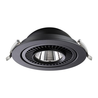 358818 SPOT NT21 252 черный Светильник встраиваемый светодиодный IP20 LED 18W 1600Лм 4000K 220V GESSO-foto5