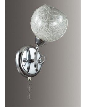 3063/1W MODERNI LN16 186 хром Бра E14 60W 220V NINETTE-foto3