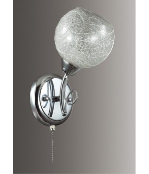 3063/1W MODERNI LN16 186 хром Бра E14 60W 220V NINETTE-foto3