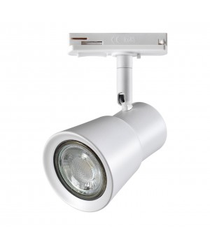 370933 PORT NT22 067 белый Светильник трековый однофазный двухжильный IP20 GU10 50W 220V MOLO-foto6