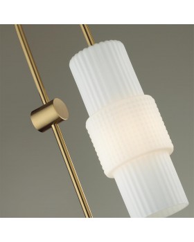 5020/1W MODERN ODL23 335 бронзовый/белый матовый металл/стекло Бра E14 1*40W PIMPA-foto5