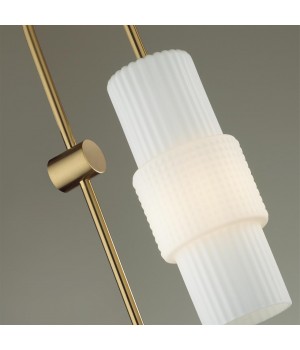 5020/1W MODERN ODL23 335 бронзовый/белый матовый металл/стекло Бра E14 1*40W PIMPA-foto5