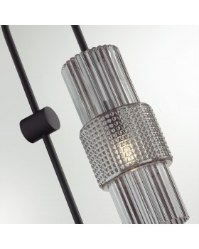 5016/1W MODERN ODL23 335 черный/дымчатый металл/стекло Бра E14 1*40W PIMPA-foto5