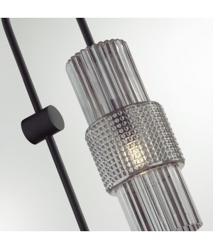 5016/1W MODERN ODL23 335 черный/дымчатый металл/стекло Бра E14 1*40W PIMPA-foto5