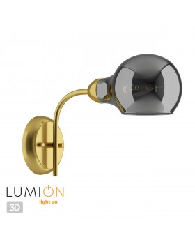 4445/1W MODERNI LN20 166 античная латунь, дымчатый Бра E14 1*40W 220V MASON-foto4