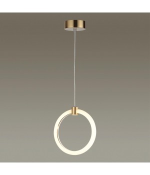 5297/7L LEDIO LN23 029 золотой Подвес LED 7W 3000K 574Лм 220V NOVA-foto2