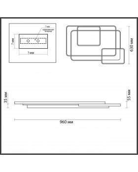 5276/99CL LEDIO LN23 039 белый, черный, золотой Люстра потолочная LED 113W 3000-6000K 13840Лм пульт ДУ 220V NORIKO-foto2