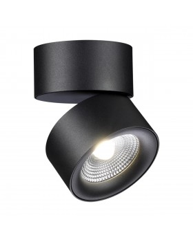 358781 OVER NT21 195 черный Светильник накладной светодиодный IP20 LED 25W 4000K 2200Лм 100-265V GRODA-foto4