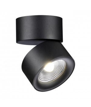 358781 OVER NT21 195 черный Светильник накладной светодиодный IP20 LED 25W 4000K 2200Лм 100-265V GRODA-foto4