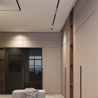 358616 SHINO NT21 050 черный Трековый низковольтный св-к диммируемый с ДУ, со сменой цв.температуры IP20 LED 3000~6500К 24W 48V FLUM-foto3