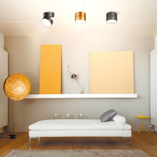 358751 OVER NT21 184 матовое золото Светильник накладной светодиодный IP20 LED 24W 4000K 2100Лм 100-265V PROMETA-foto3