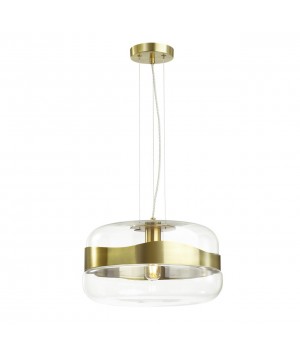 4813/1A PENDANT ODL21 290 прозрачный/бронзовый Подвес E27 1*60W APILE-foto5