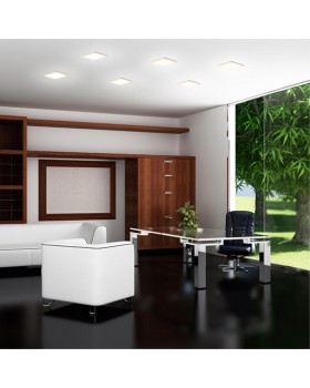 358148 SPOT NT19 271 белый Встраиваемый светильник IP20 LED 4000K 12W 85 - 265V MOON-foto3