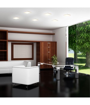 358148 SPOT NT19 271 белый Встраиваемый светильник IP20 LED 4000K 12W 85 - 265V MOON-foto3