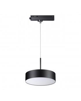 358768 PORT NT21 092 черный Светильник трековый однофазный трехжильный, провод 1.2м IP20 LED 30W 4000K 2600Лм 100-265V PROMETA-foto4