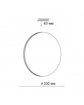 3048/CL MINI SN 042 Светильник пластик/белый/золотой LED 30Вт 4000К D330 IP43 SMALLI-foto2