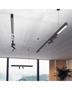 358105 OVER NT19 143 черный Светильник Волвошер IP20 LED 4000K 10W 24V RATIO-foto4