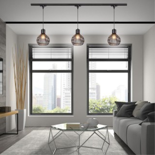 370425 PORT NT19 109 черный Светильник трековый однофазный трехжильный IP20 E27 50W 220V ZELLE-foto3