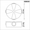 358939 STREET NT22 312 темно-серый Светильник ландшафтный светодиодный IP54 LED 4000К 4W 85-265V CALLE