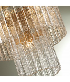 4938/6A HALL ODL22 365 матов.золотой/прозрачный/стекло/ Люстра E14 6*40W MERKALE-foto6