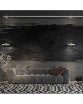 358896 PORT NT22 089 белый/золото Светильник трековый однофазный трехжильный, провод 1м IP20 LED 4000К 18W 220-240V PILZ-foto3