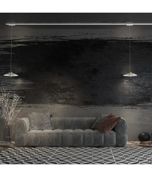 358896 PORT NT22 089 белый/золото Светильник трековый однофазный трехжильный, провод 1м IP20 LED 4000К 18W 220-240V PILZ-foto3