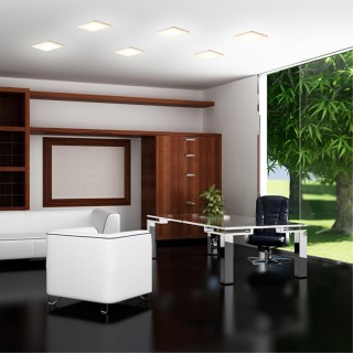 358149 SPOT NT19 271 белый Встраиваемый светильник IP20 LED 3000K 18W 85 - 265V MOON-foto3