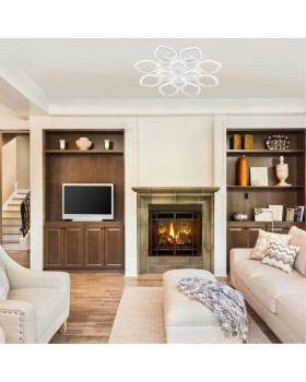 3771/99CL LEDIO LN19 040 белый Люстра потолочная диммир. с ДУ LED 174W 3000-6000К 13572Лм 220V ARIEL-foto4