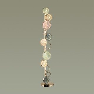 5412/68FL L-VISION ODL_EX23 9 золотой/разноцветный металл/стекло Торшер LED 68W 4000K CARAMELLA-foto3