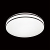 3056/EL COLOR SN 017 Светильник пластик/белый/черный LED 72Вт 3000-6500К D480 IP43 пульт ДУ/RGB/LampSmart LOBIO RGB